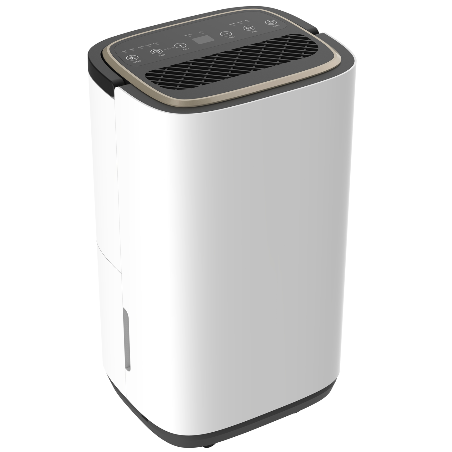 2000 Sq. Ft. Dehumidifier- Ideal for Large Rooms, Bathrooms and Home Basements (White, 34 Pints)