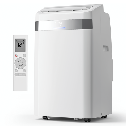 Tehanld 14000BTU Portable AC, 4-in-1 Covers 700 Sq. Ft with Quiet Cooling