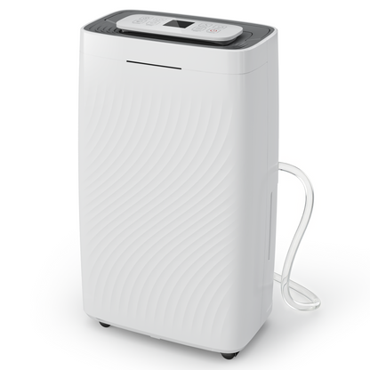 Tehanld Max 82 Pint Dehumidifier for Basement With Drain Hose, Large Dehumidifier for 5000 Sq Ft, 4 Modes, 1.6 Gal Tank, 40dB Quiet, Child Lock, Ideal for Basement, Home, Garage