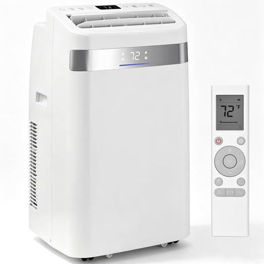 Tehanld 2026 14000BTU Portable Air Conditioner cools 750sq.ft. 4-in-1 quiet