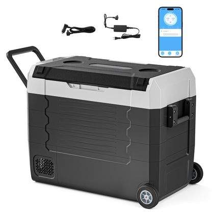 Tehanld 12 Volt Refrigerator, 58QT Portable Car Refrigerator