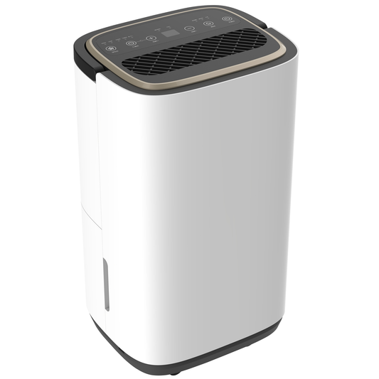 2000 Sq. Ft. Dehumidifier- Ideal for Large Rooms, Bathrooms and Home Basements (White, 34 Pints)