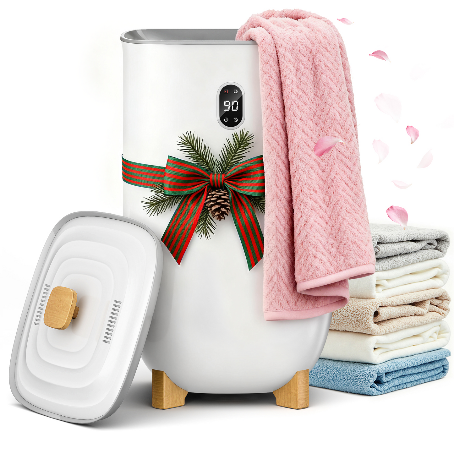 Tehanld Towel Warmers for Bathroom and Home Use, Higher Temperature and Quicker Heating of Towels, Bathrobes and Blankets, Ideal (42L)