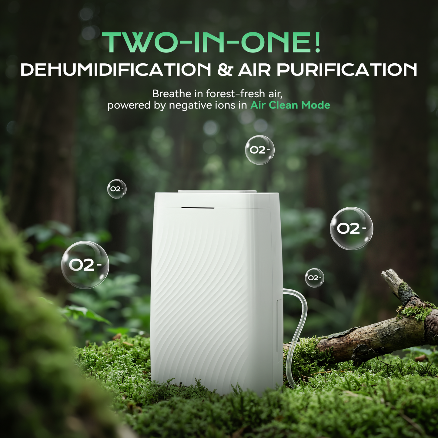 Tehanld Max 82 Pint Dehumidifier for Basement With Drain Hose, Large Dehumidifier for 5000 Sq Ft, 4 Modes, 1.6 Gal Tank, 40dB Quiet, Child Lock, Ideal for Basement, Home, Garage