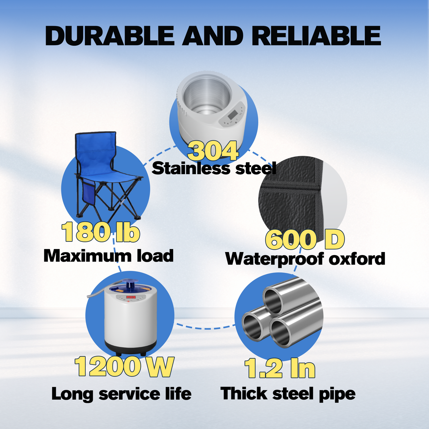 Portable Sauna Box for Home, Personal Steam Nurecover Saunas Heater at Home Use, 𝟑𝐋 𝟏𝟐𝟎𝟎𝐰 Steamer, Indoor Foldable Sauna Tent, Dry Sauna SPA Full Body, Black, 2.7’ x 2.7’ x 5.9’