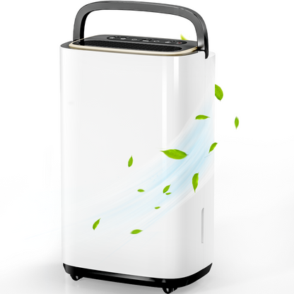 Tehanld3000 Sq.Ft Dehumidifier for Basement with Drain Hose, Upgraded 30 Pint Large Best Compressor Dehumidifiers for Home or Garage, Smart Humidity Control, 24H Timer & Child Lock, Ideal for Large Rooms